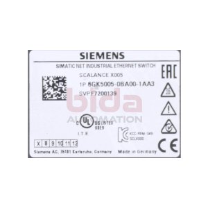 Siemens 6GK5005-0BA00-1AA3 / 6GK5 005-0BA00-1AA3 Ethernet...