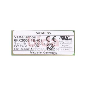 Siemens 6FX2006-1BH01 / 6FX2 006-1BH01 Verteilerbox /...