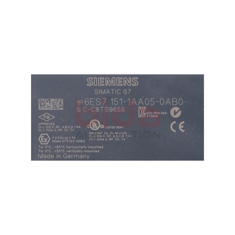 Siemens 6ES7151-1AA05-0AB0 / 6ES7 151-1AA05-0AB0 Interface-Modul 24VDC