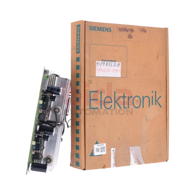 Siemens 6RB2025-0FA01 (447 702.9050.01) / 6RB2 025-0FA01 Leistungsteil / Power section