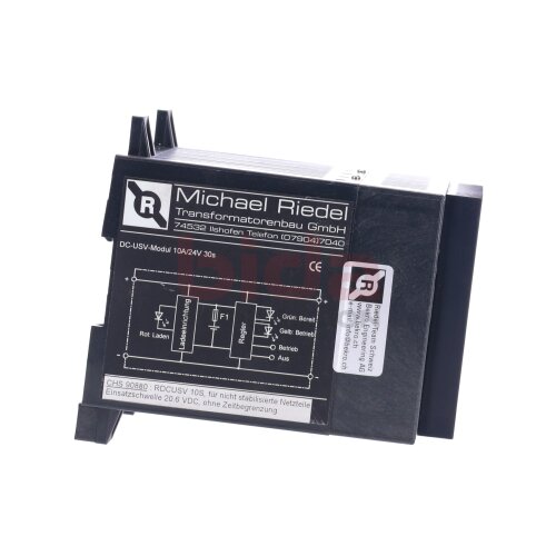 Michael Riedel DC-USV-Modul 10A/24V 30s