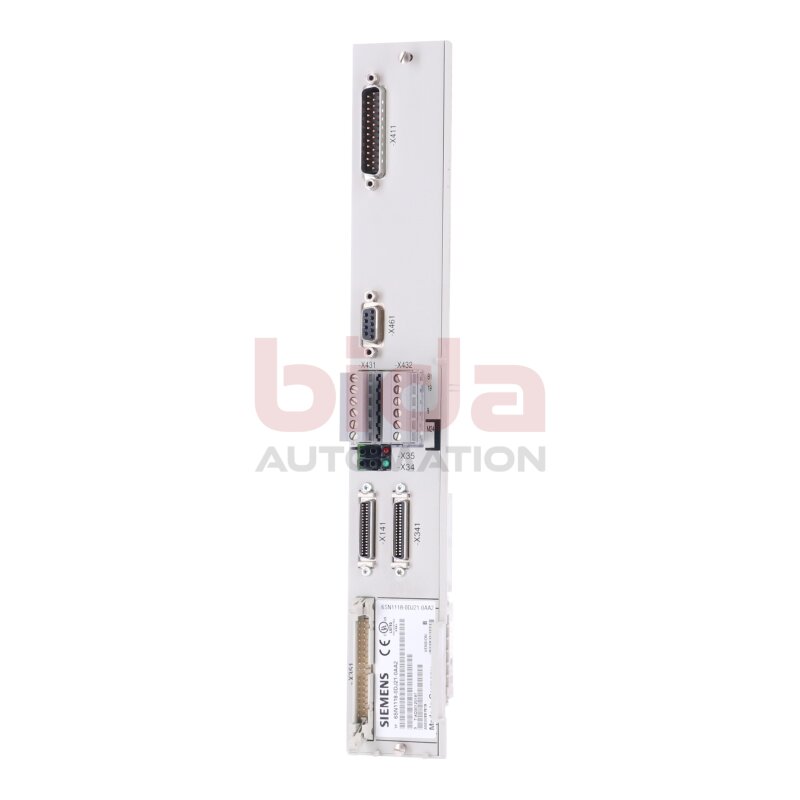 Siemens 6SN1118-0DJ21-0AA2 / 6SN1 118-0DJ21-0AA2 Regelungseinschub / Control Module