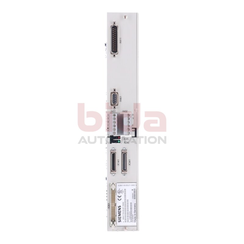 Siemens 6SN1118-0DJ21-0AA2 / 6SN1 118-0DJ21-0AA2 Regelungseinschub / Control Module