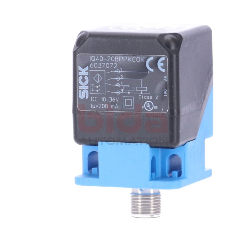 Sick IQ40-20BPPKCOK (6037072) N&auml;hrungssensor / Proximity Sensor 10-36VDC 200mA