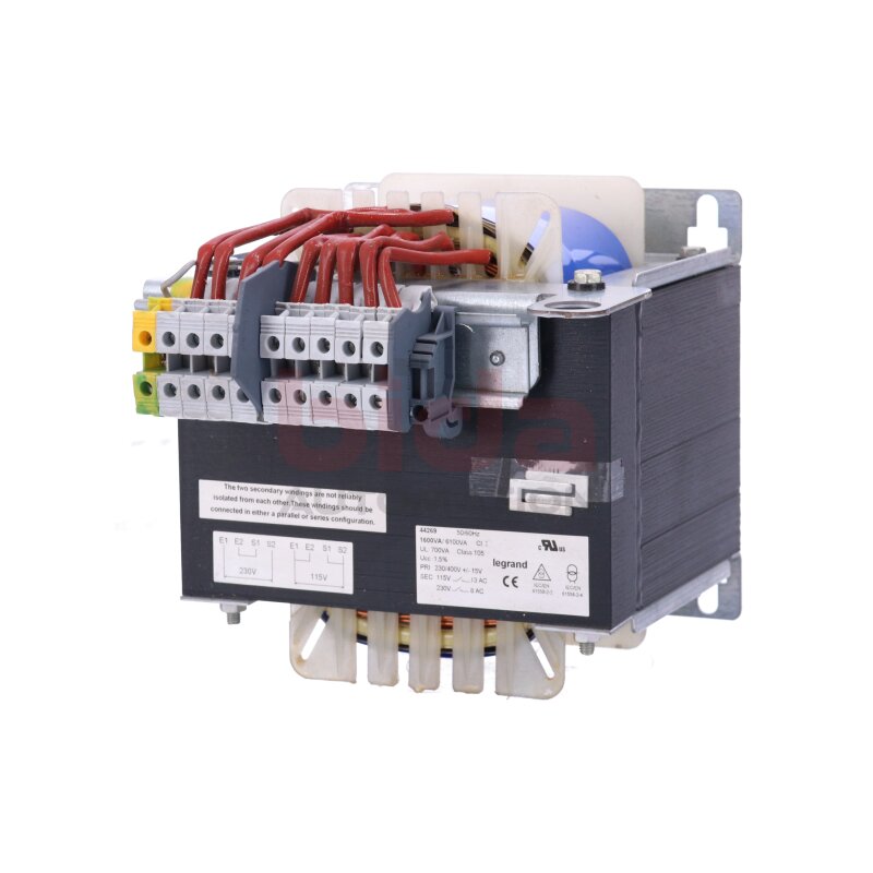Legrand 44269 (1600VA/6100VA) Transformator / Transformer 230/400V