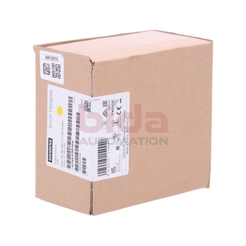 Siemens 6EP3436-8SB00-0AY0 / 6EP3 436-8SB00-0AY0 Stromversorgung / Power Supply 400-500V 24VDC 20A