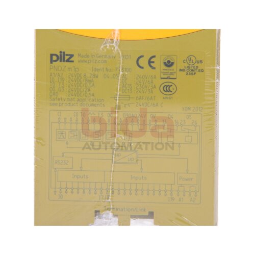Pilz PNOZ m1p (773100) Basisger&auml;t / Base unit  24VDC