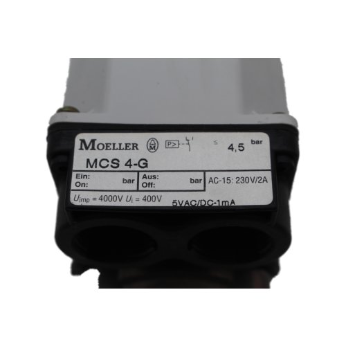 Moeller MCS 4-G Druckwächter Pressure Switch Manostat