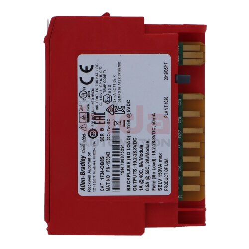 Allen Bradley 1734-OB8S (193343) Sicherheitsausgangsmodul Safety output module