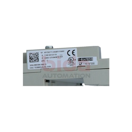 Siemens 6FC5 211-0AA00-0AA0 B