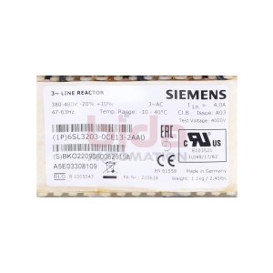 Siemens 6SL3203-0CE13-2AA0 / 6SL3 203-0CE13-2AA0...