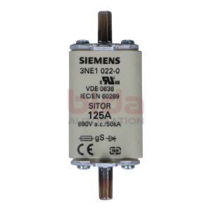 Siemens 3NE1022-0 / 3NE1 022-0 Sicherungseinsatz / Fuse...