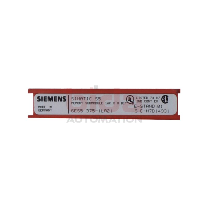 Siemens 6ES5375-1LA21 / 6ES5 375-1LA21 SIMATIC S5 Speichermodul 375 CMOS-EPROM Memory module