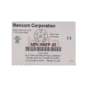 Mencom MIN-6MFP-20 CYJV Assy Kabel / Cable