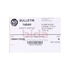 Allen-Bradley 1494H-CN3N (10662074659859)...