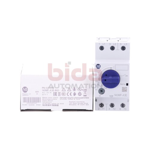 Allen Bradley 140MP-A3E-B63 (00191326954457)  Leistungsschalter / Circuit Breaker
