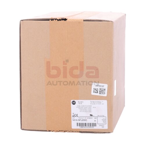 Allen Bradley 141A-NFJ200C (10885630208500) Sicherungstr&auml;ger / Class J Busbar Fuse Base  200A