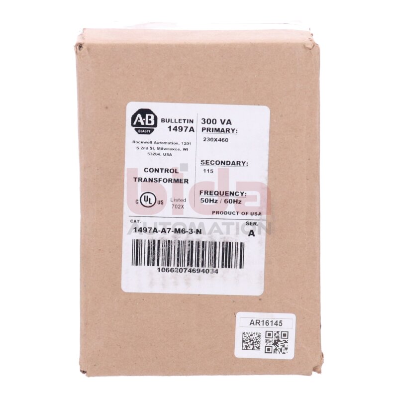Allen Bradley 1497A-A7-M6-3-N (10662074694034) Control Transmitter