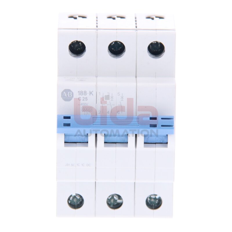 Allen-Bradley 188-K3C250 (00885630648958) Leistungsschalter / Miniatuare Circuit Breaker 25A 3-polig