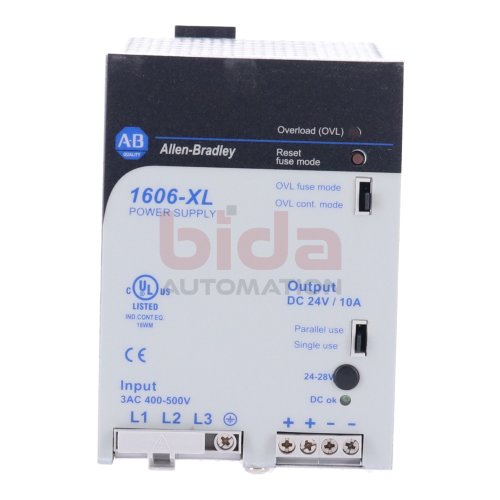 Allen-Bradley 1606-XL240E-3 (10662073043987) Stromversorgung / Power Supply 24VDC 10A