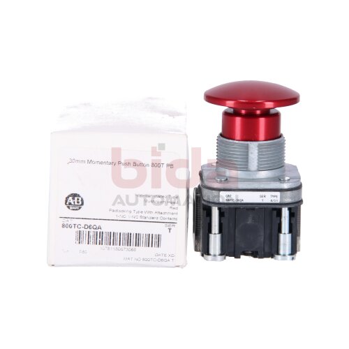 Allen-Bradley 800T-D6QA (10781180073066) Drucktaste / Pushbutton 600V