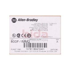 Allen-Bradley 800F-1MM2 (10781180472401) Kontrollstation...