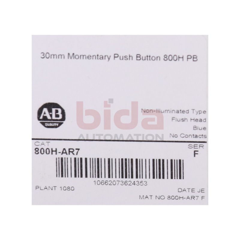 Allen-Bradley 800H-AR7 (10662073624353) Druckknopf / Push Button