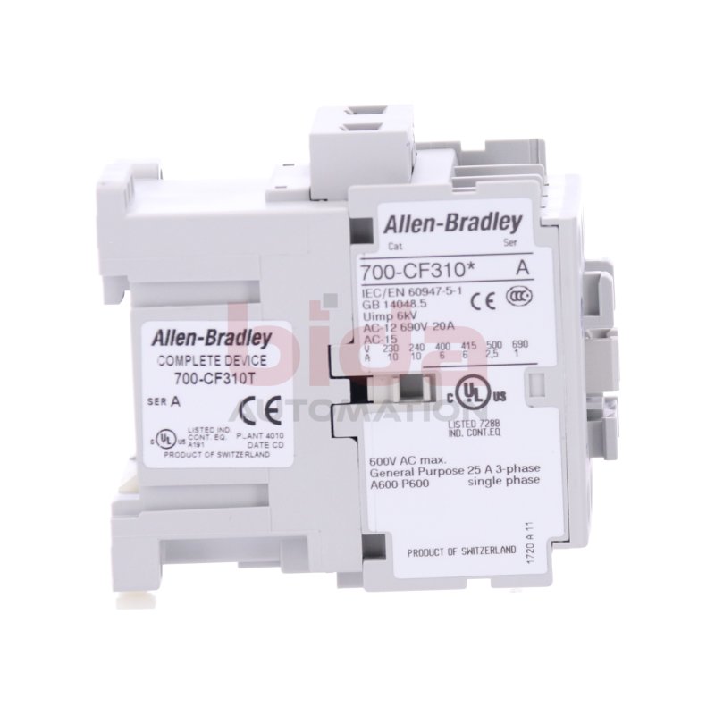 Allen-Bradley 700-CF310T (10662072611521) Control Relay 277V 240V