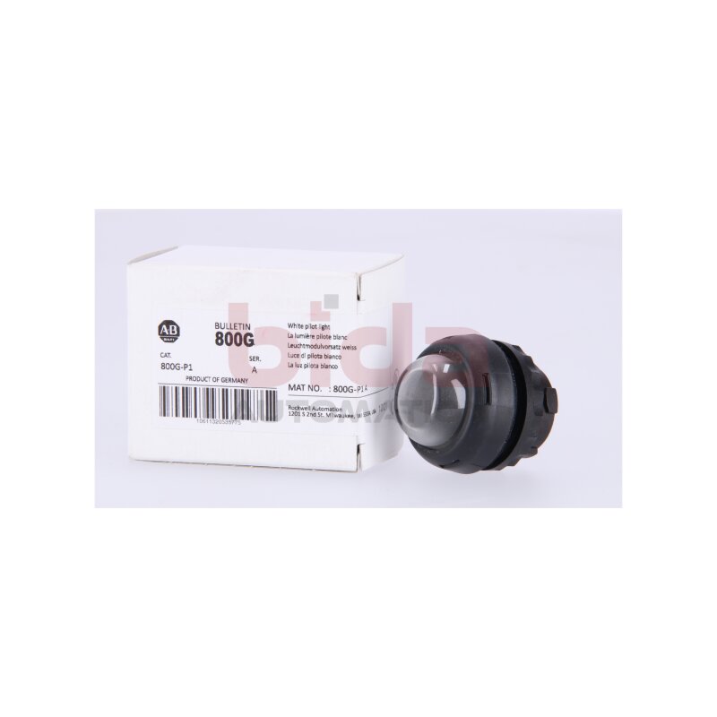 Allen-Bradley 800G-P1 (10611320535775) Leuchtmodulvorsatz weiss / White pilot light