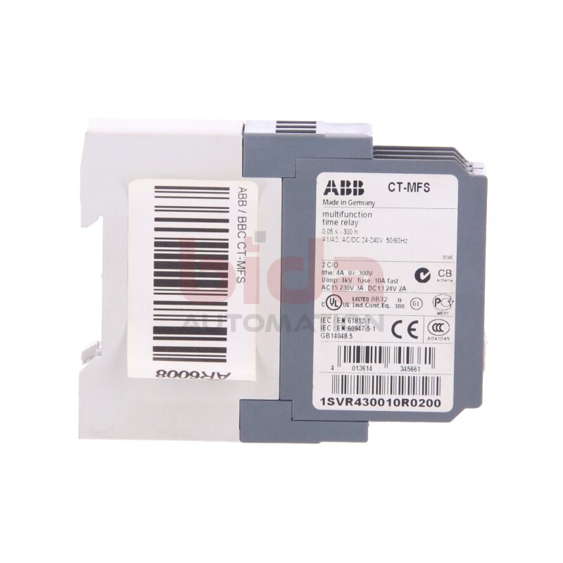 ABB CT-MFS (1SVR430010R0200) Multifunktions Zeitrelais multifunction time relay 1SVR430010R0200