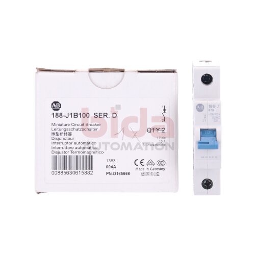 Allen-Bradley 188-J1B060 (00885630615929) Leitungsschutzschalter / Miniature Circuit Breaker 230/400V