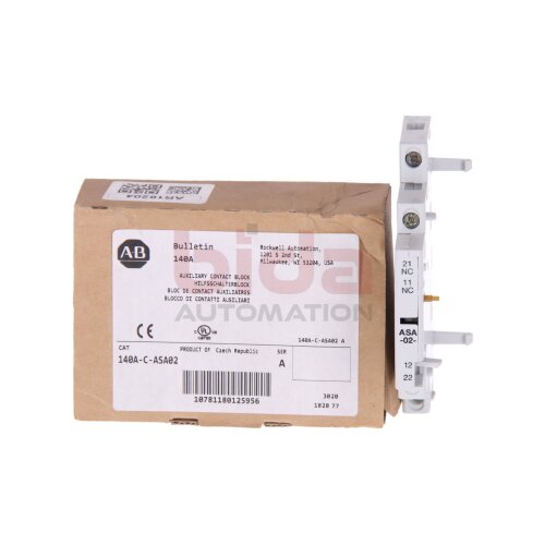 Allen-Bradley 140A-C-ASA02 (10781180125956) Hilfsschalterblock / Auxiliary Switch Block