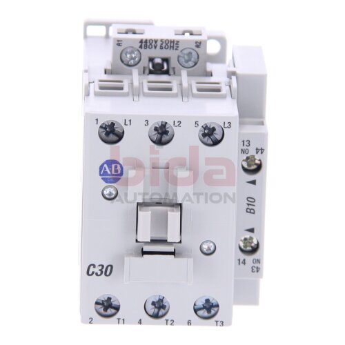 Allen-Bradley 100-C30B10 (10662468627358) Leistungssch&uuml;tz / Power Contactor 480V 440V