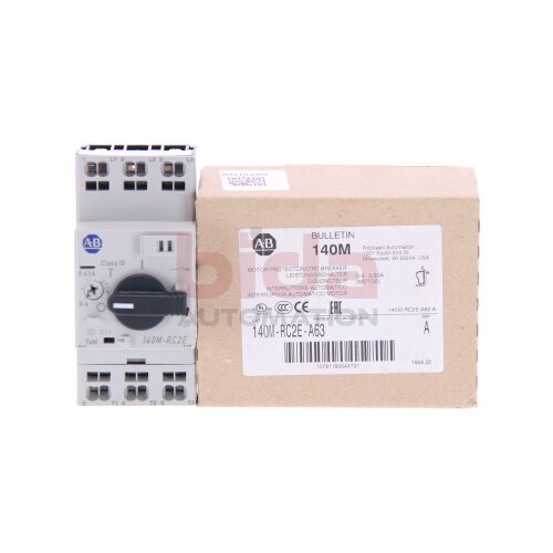 Allen Bradley 140M-RC2E-A63 (10781180043731) Leistungsschalter / Circuit Breaker