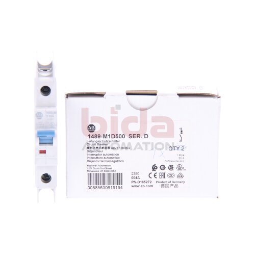 Allen-Bradley 1489-M1D500 (00885630619194) Leitungsschutzschalter / Circuit Breaker  240V