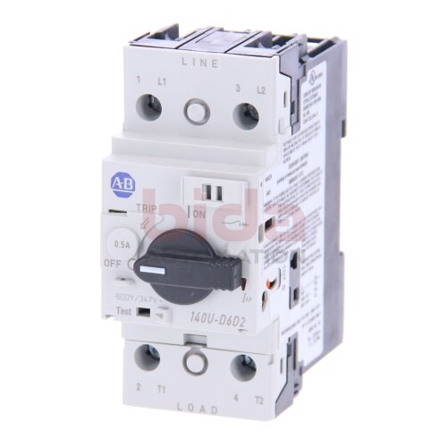 Allen Bradley 140U-D6D2-A50 (10885630141746) Leitungsschutzschalter / Circuit Breaker