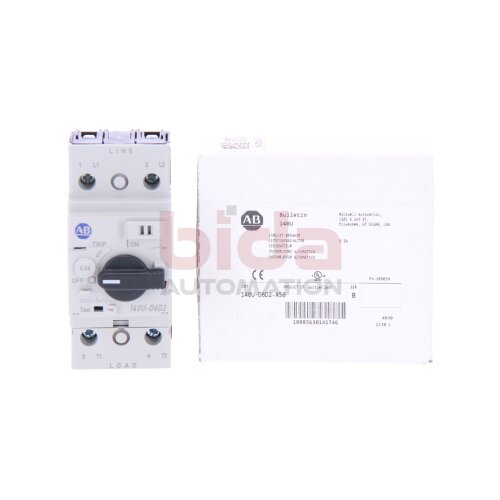 Allen Bradley 140U-D6D2-A50 (10885630141746) Leitungsschutzschalter / Circuit Breaker
