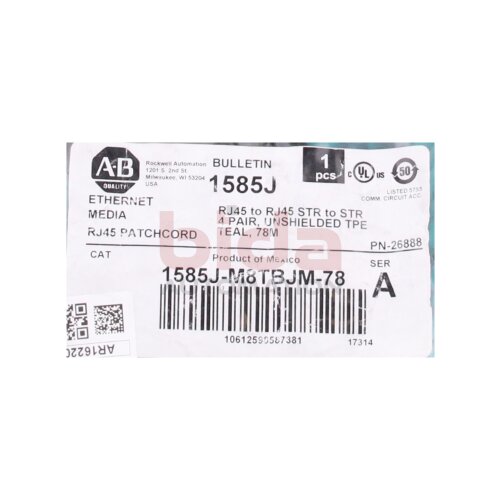 Allen-Bradley 1585J-M8TBJM-78 (10612598587381) Patchcord / Verbindungskabel
