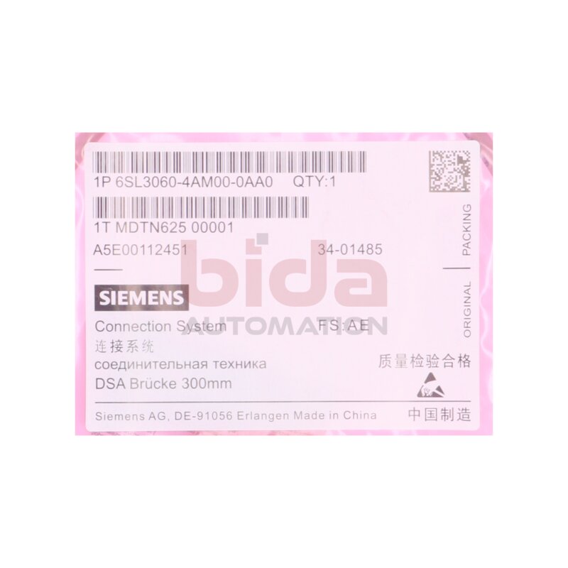Siemens 6SL3060-4AM00-0AA0 / 6SL3 060-4AM00-0AA0 SINAMICS DRIVE-CLiQ Leitung