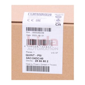 Phoenix Contact  Quint-PS/3AC/24DC/40 (2866802)...