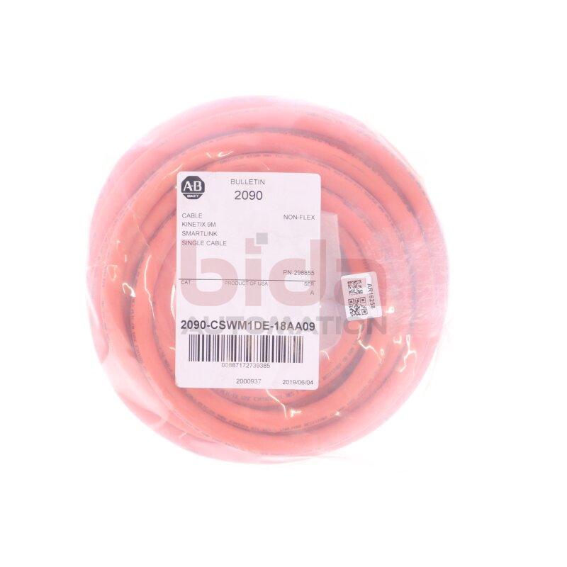 Allen-Bradley 2090-CSWM1DE-18AA09 (00887172739385) Kabel / Cable 9m