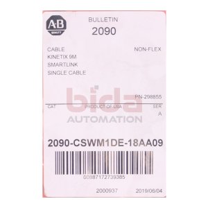 Allen-Bradley 2090-CSWM1DE-18AA09 (00887172739385) Kabel...