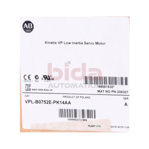 Allen-Bradley VPL-B0752E-PK14AA (00885630737669)...