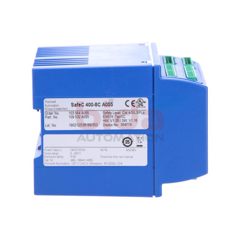 Allen-Bradley 4025515077800 (103 564 A055) Safety Controller