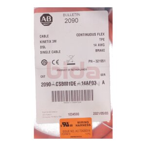 Allen-Bradley 2090-CSBM1DE-14AF03 (00887172884726) Kabel...