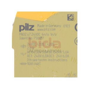 Pilz PNOZ s7 (750107) Sicherheitsrelais / Safety Relay 24VDC