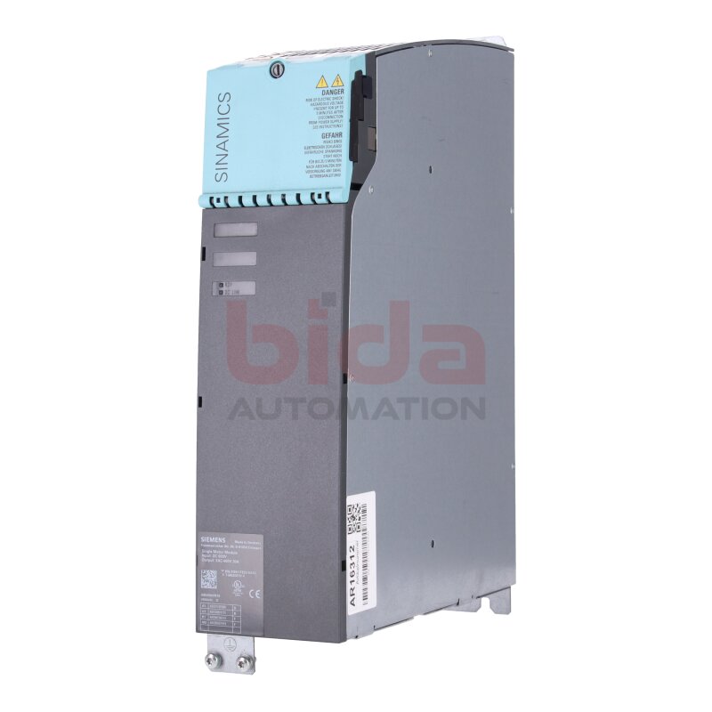 Siemens 6SL3120-1TE23-0AA3 / 6SL3 120-1TE23-0AA3 Single Motor-Module 600VDC 400VAC 30A