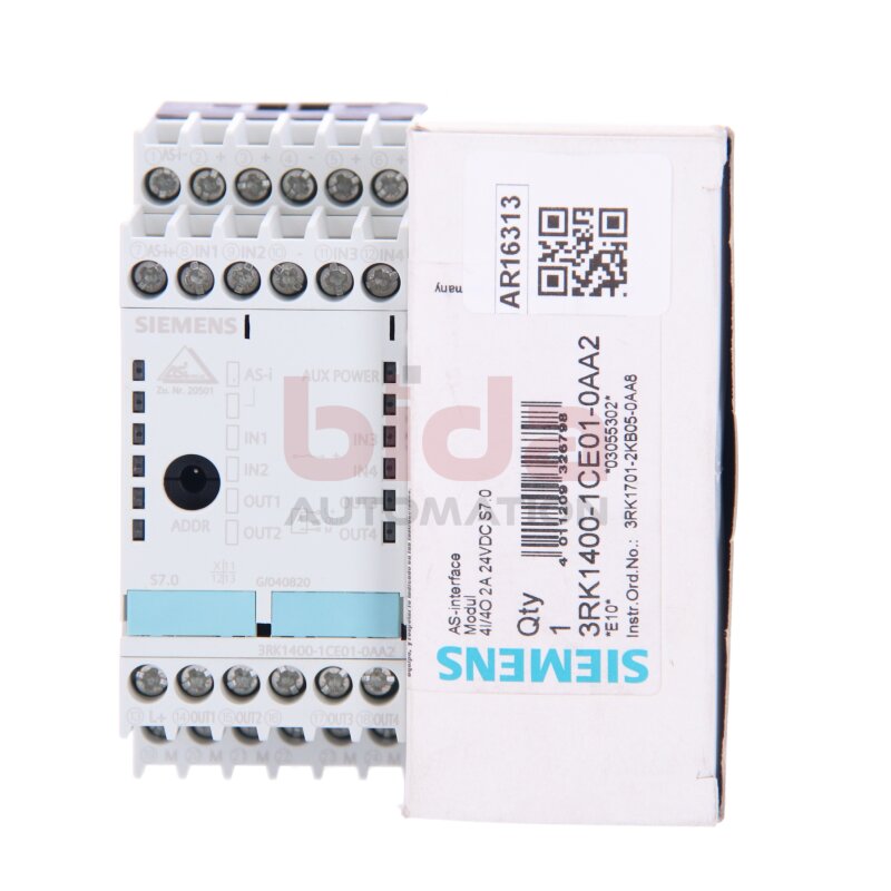 Siemens 3RK1400-1CE01-0AA2 / 3RK1400-1CE01-0AA2 SlimLine Modul 24V 2A