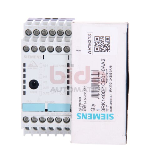 Siemens 3RK1400-1CE01-0AA2 / 3RK1400-1CE01-0AA2 SlimLine Modul 24V 2A