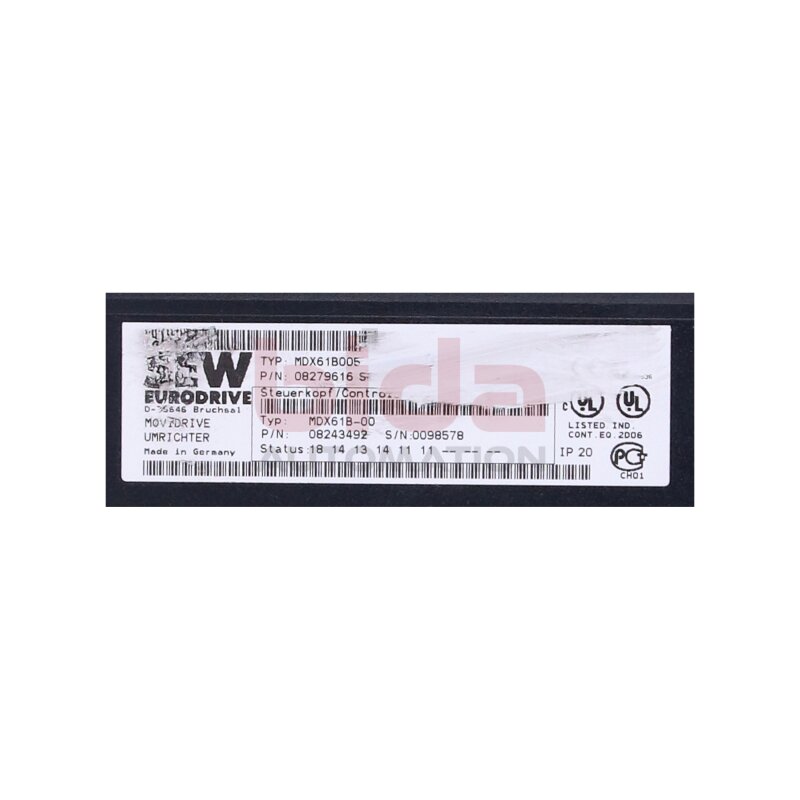 SEW MDX61B0055-5A3-4-0T Frequenzumrichter / Frequency Converter